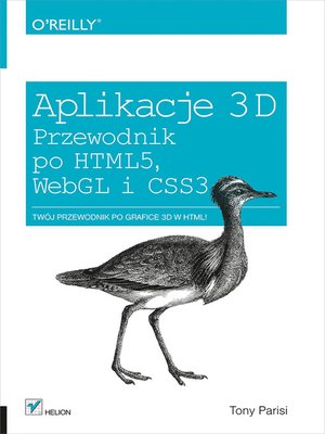 cover image of Aplikacje 3D. Przewodnik po HTML5, WebGL i CSS3